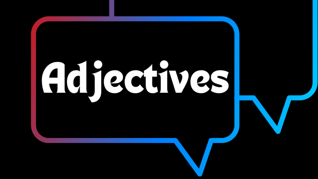 adjectives